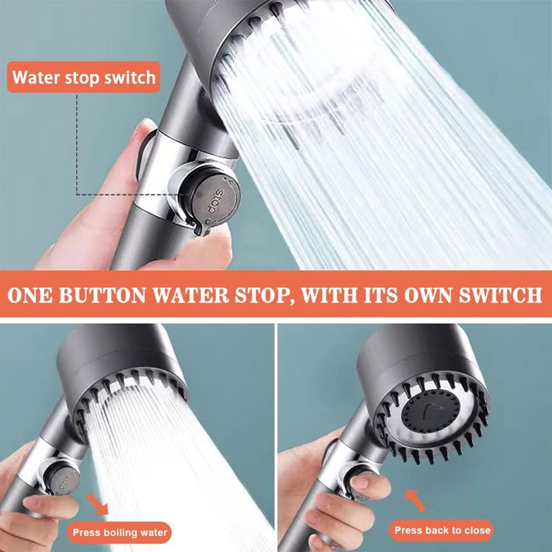 Three-Speed Supercharged Shower Head