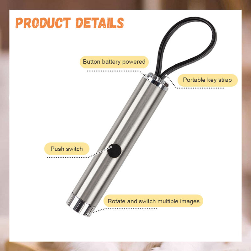 Electronic Laser Pattern Laser Cat Teasing Wand