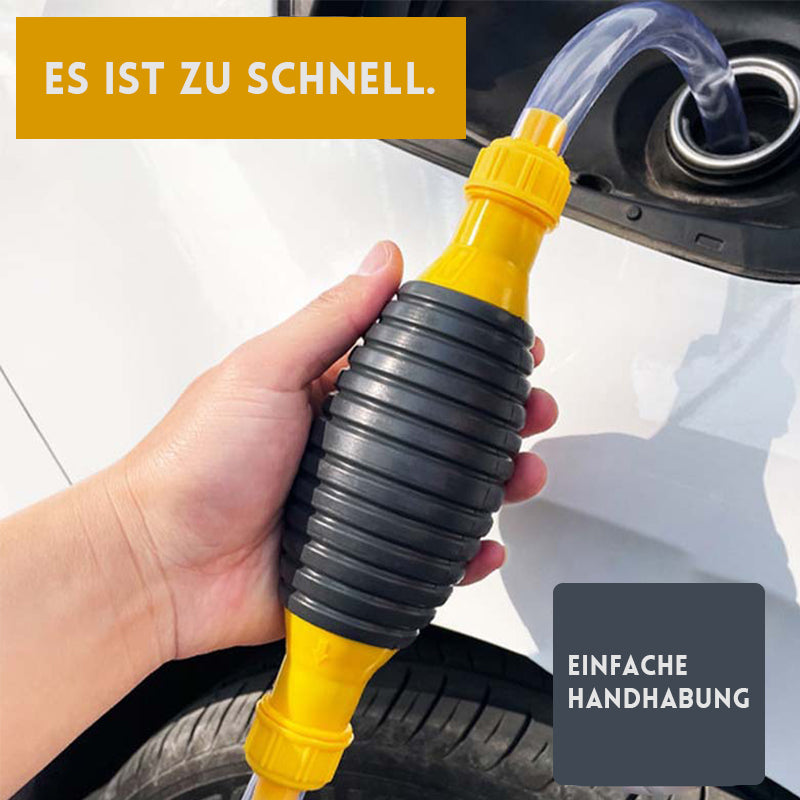 Manuelle Ölleitung für Kraftfahrzeuge