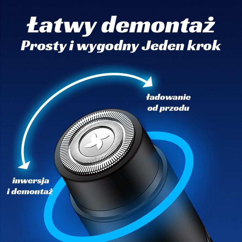 Mini Przenośna Golarka Elektryczna/Mini Portable Electric Shaver