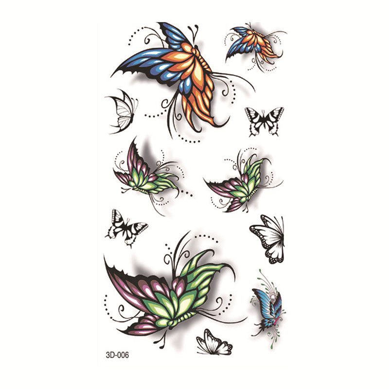 🦋Trendy 3D Tattoo Stickers（10pcs)