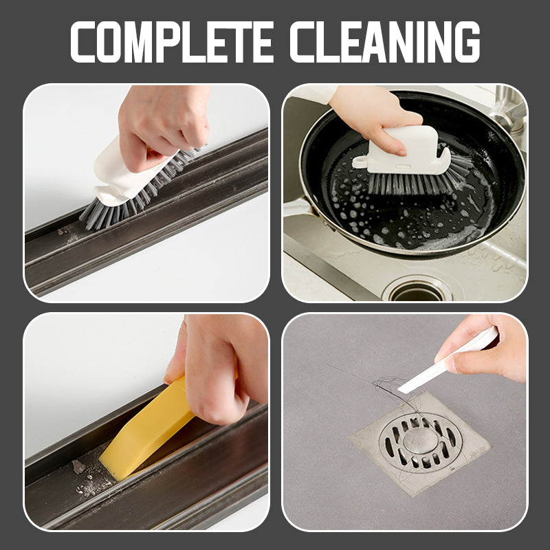 Multifunctional Removable Crevice Cleaning Brush