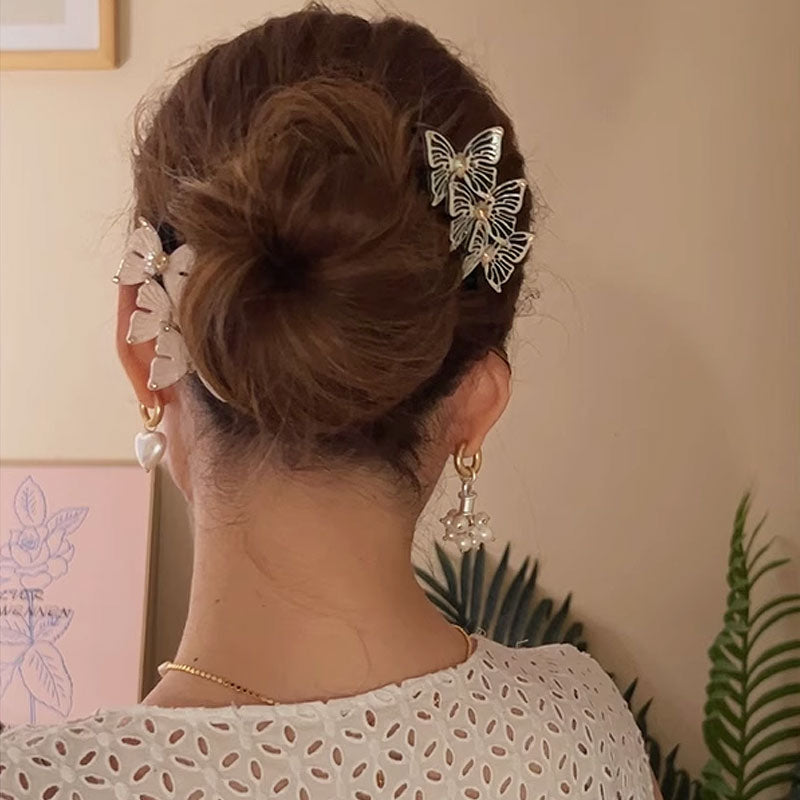 Bowknot Hair Insert Comb Hairpin