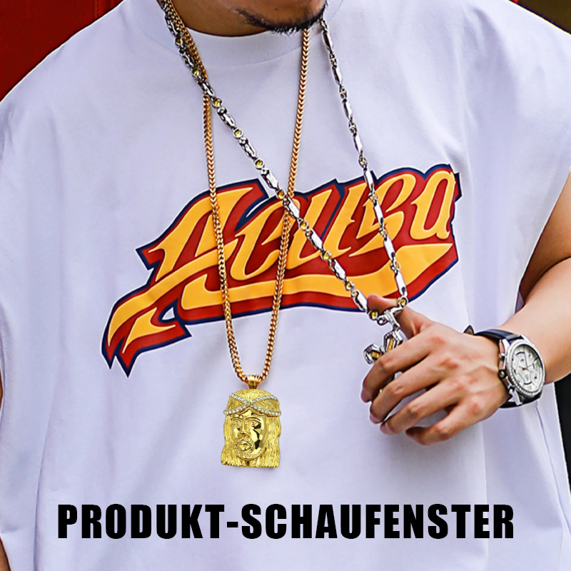 Halskette Mit Hip-Hop-Anhänger/Hip Hop Pendant Necklace