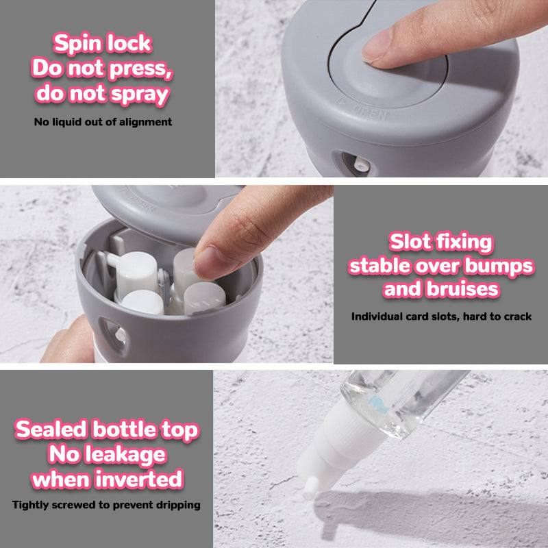 4-In-1 Travel Lotion Dispenser Bottle