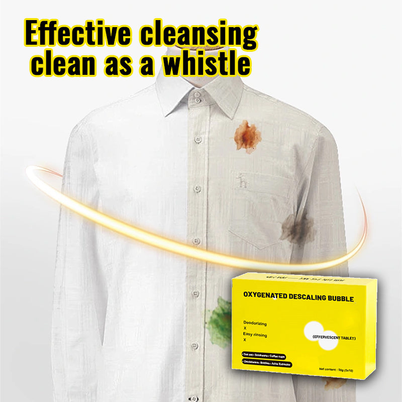 Decontamination And Descaling Effervescent Tablets