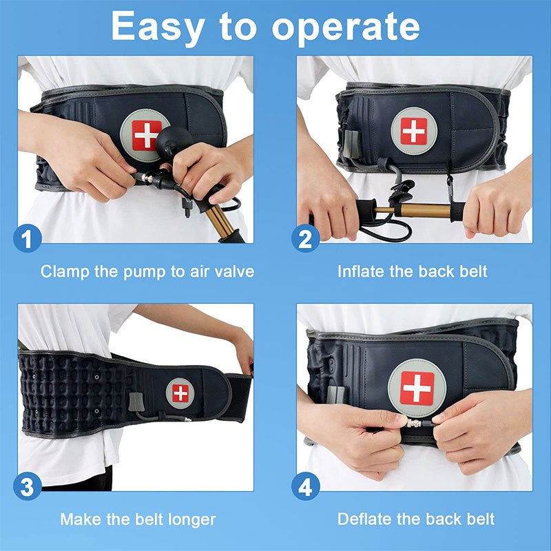 Inflatable Lumbar Support Belt