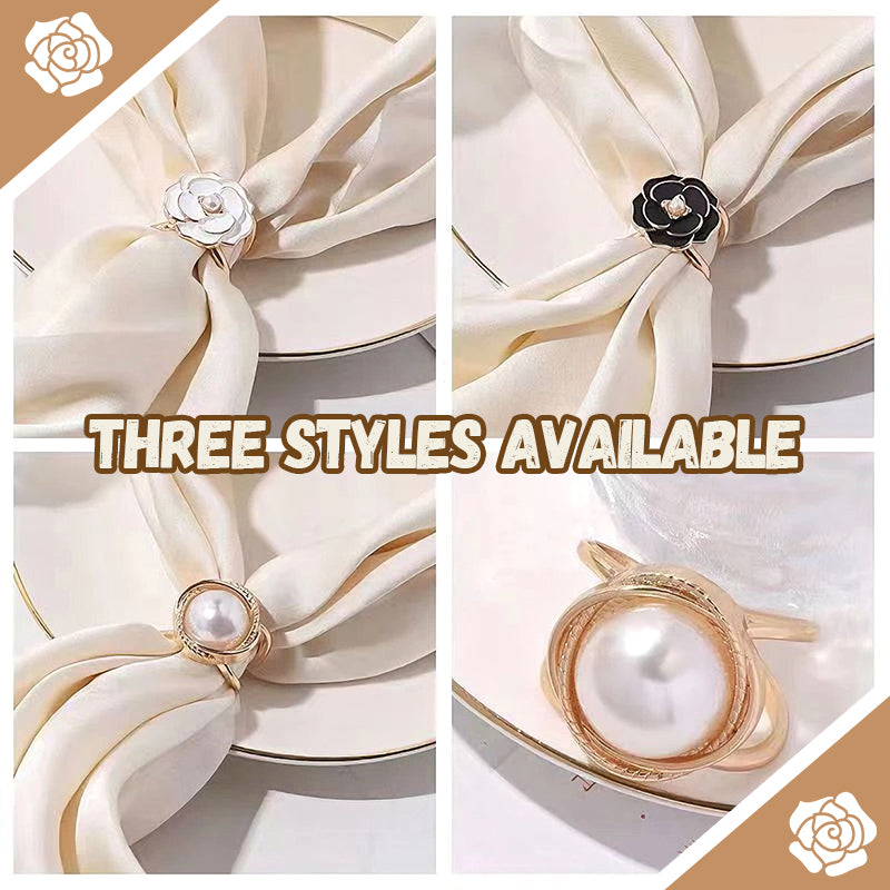 Multifunctional Camellia Knotted Buckle