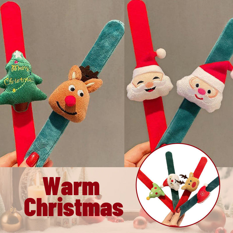 Christmas Snap Ring Buckle Bracelet