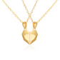 💖Elsker Magnetisk Halskjede/Heart Shape Couple Necklace