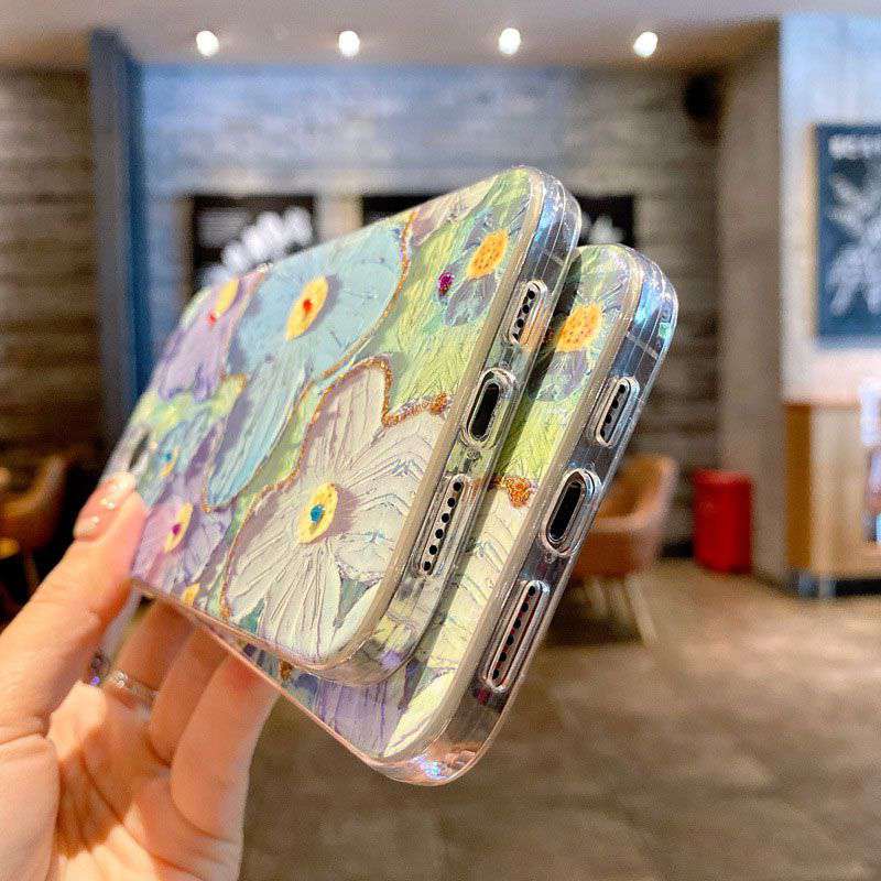 Blu-ray Epoxy Drilling Mobile Phone Case