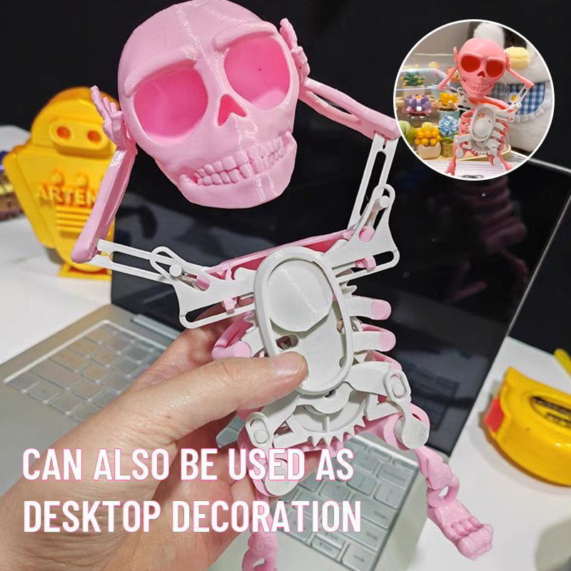 Dancing 3D Skeleton Man