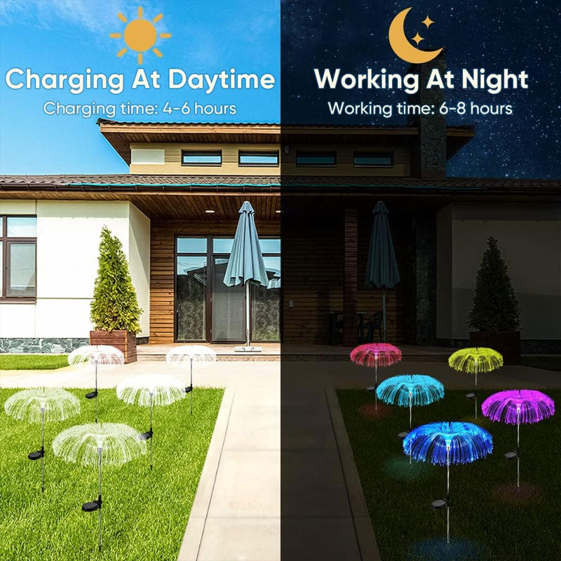 Solar Decorative Jellyfish Garden Light