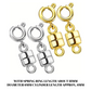 Magnetic Necklace Clasps and Closures（5 Pcs）