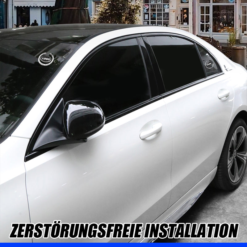 Auto-Metall-Weizenähren-Aufkleber（2er-Pack）/Metal wheat ear side mark