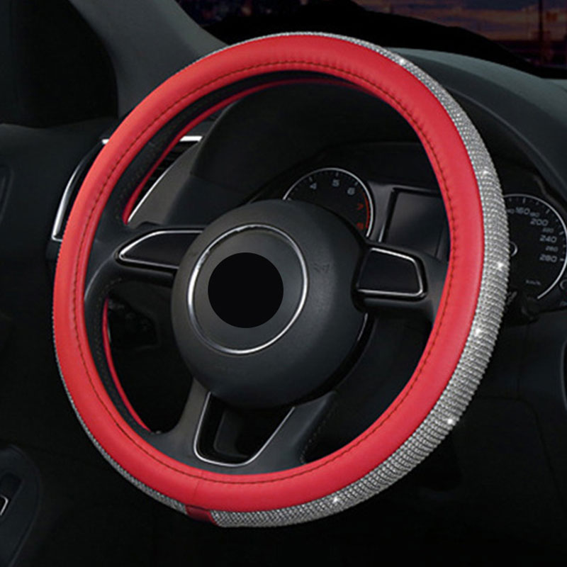 Diamond Car Steering Wheel Cover