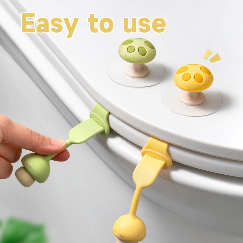 Silicone Toilet Seat & Lid Cover Lifter Handle