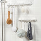 Kitchen Toilet Bathroom Wall Suction Cup 6 Hooks