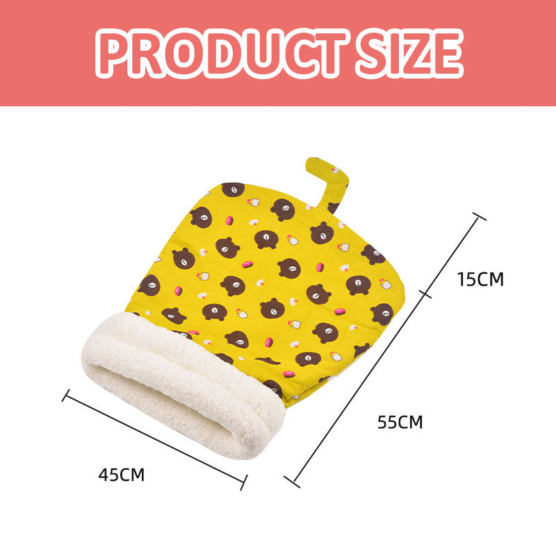 Sleeping Bag Style Quilt Cat Nest