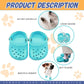 Summer Dog Shoes with Rugged Anti-Slip Sole 4Pack/2Pairs
