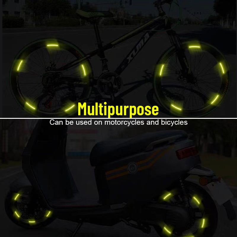 Car Wheel Hub Reflective Warning Strip