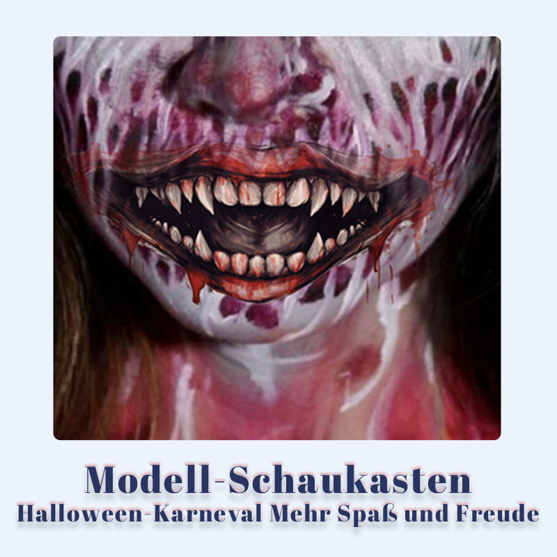 Halloween-Mund-Tattoo-Aufkleber/Halloween Mouth Tattoo Stickers