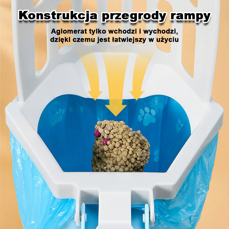 Zintegrowana Łyżka Do Kuwety Dla Kota O Dużej Pojemności