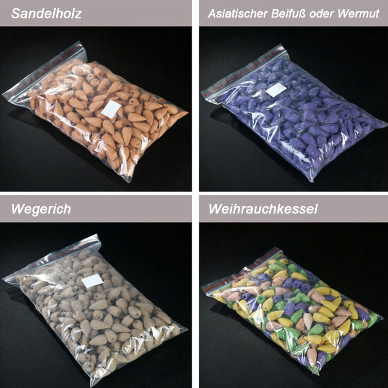 Kreative Weihrauchbrenner-Ornamente aus Kunstharz/Backflow incense burner