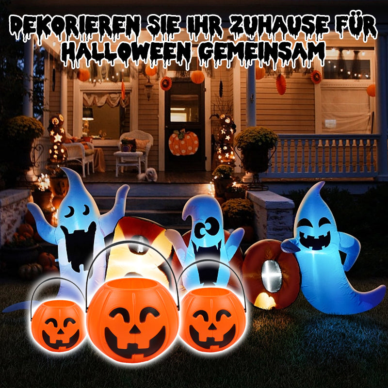 Halloween Kürbiseimer/Halloween pumpkin bucket