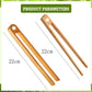 Bamboo Toaster Tongs