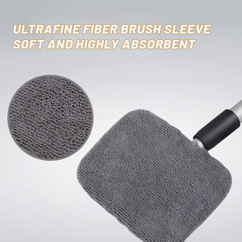 Aluminum Alloy Car Glass Defogger Retractable Cleaning Brush