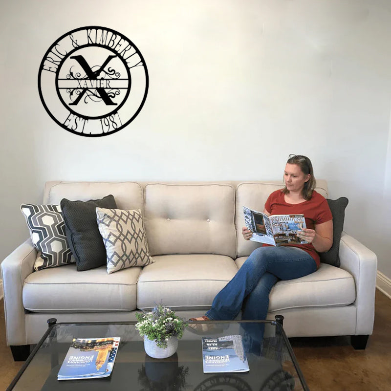 Elaborate Name - Steel Sign