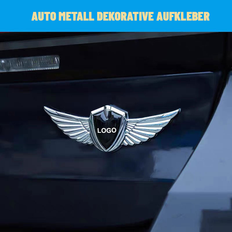 Autoaufkleber mit Flügeln aus Metall🦅（2er-Pack）/Metal wings car stickers 🦅 (pack of 2)
