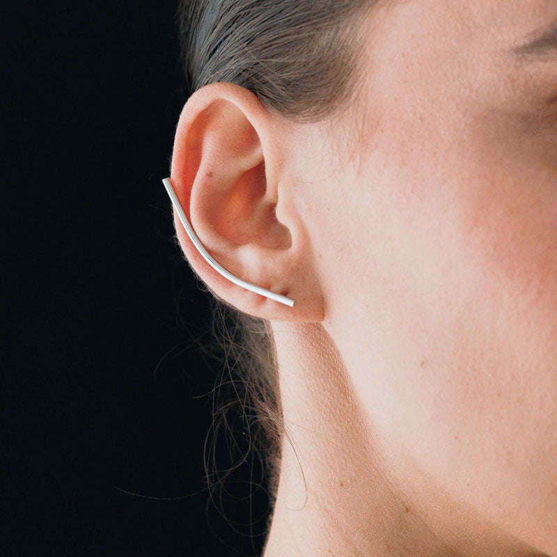 Minimalist Line Earrings