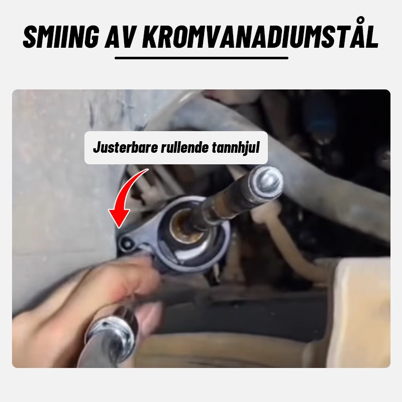 Multifunksjonell Styremaskin Og Rornøkkel/Multifunctional steering gear and rudder stock wrench