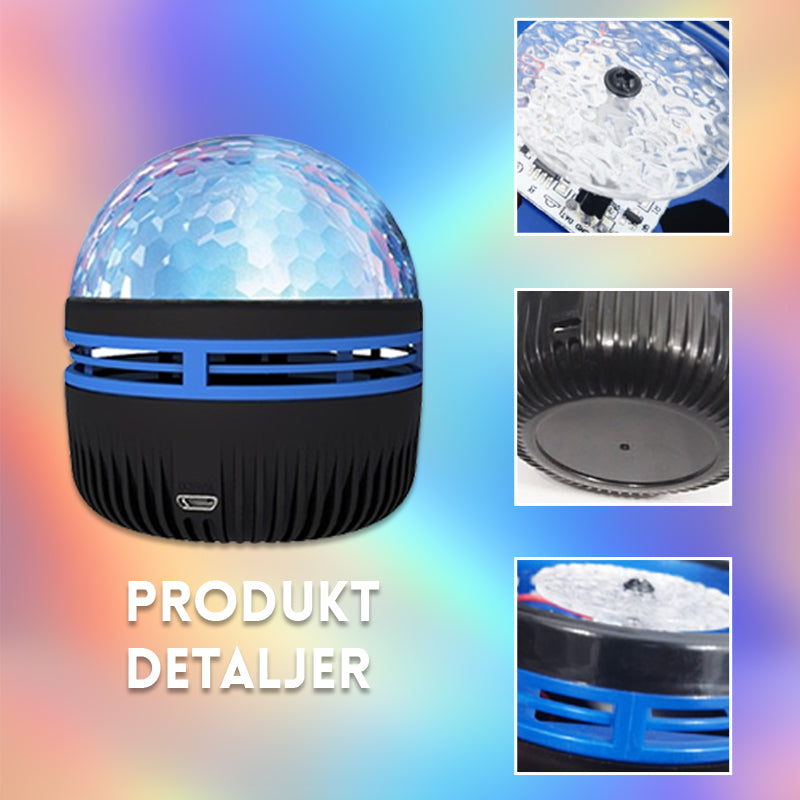 Water Ripple Fjernkontroll Projektor For Omgivelseslys/Water Ripple Remote Control Projector