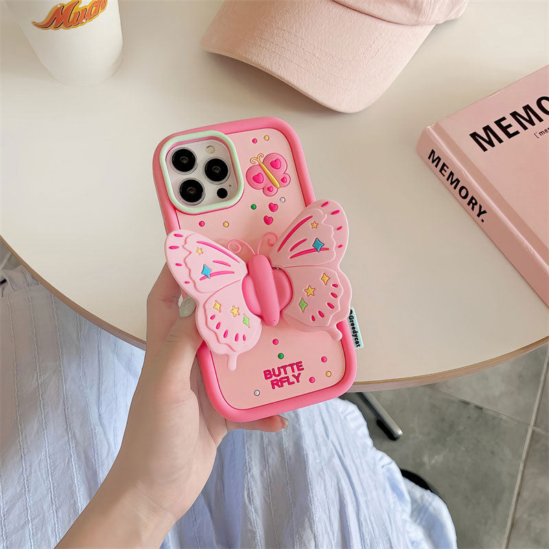 Pink Butterfly Phone Case🦋