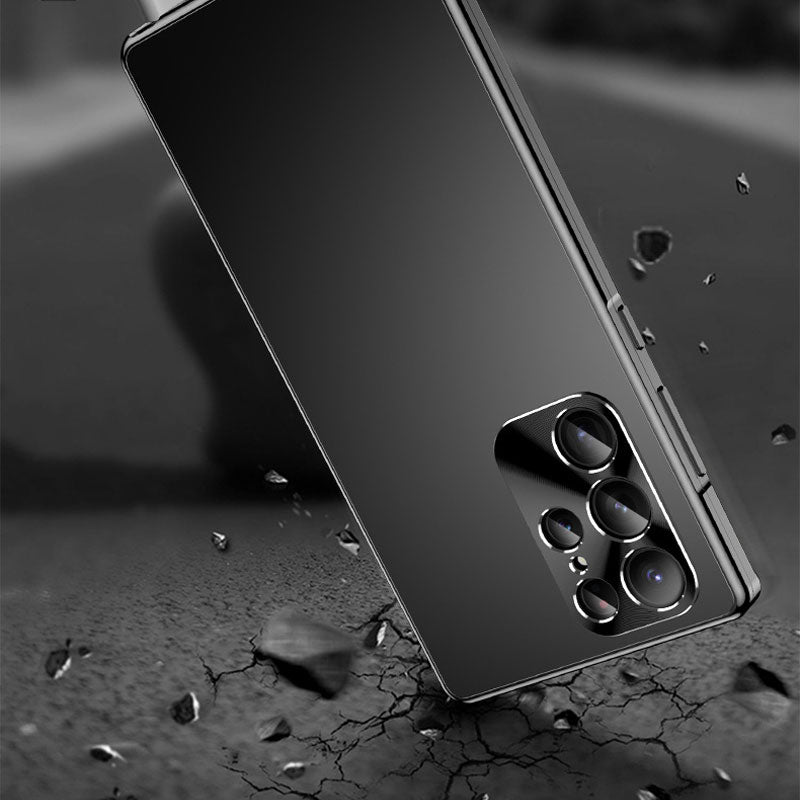 Magnetische Handyhülle mit Aluminium-Metallrahmen