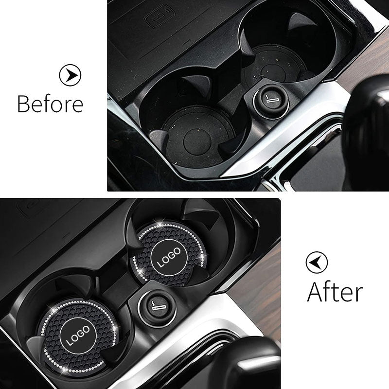 Car Diamond Water Coaster（A pair）