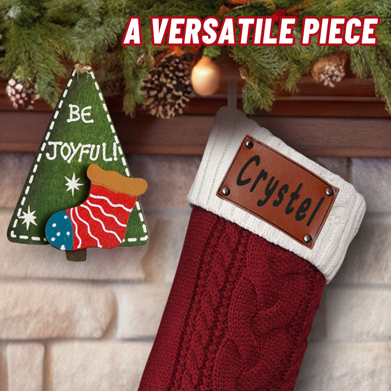 Personalized Christmas Stockings With Engraved Name