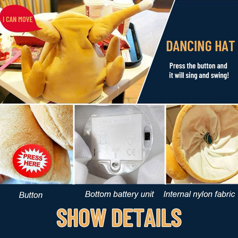 Moving Turkey Leg Hat