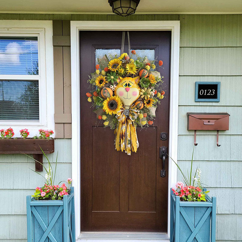 Cute Cat Door Decoration