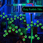 Halloween-Dekorationen - Gruselige Outdoor-Solar-Augenlichter / Spooky outdoor solar eye lights