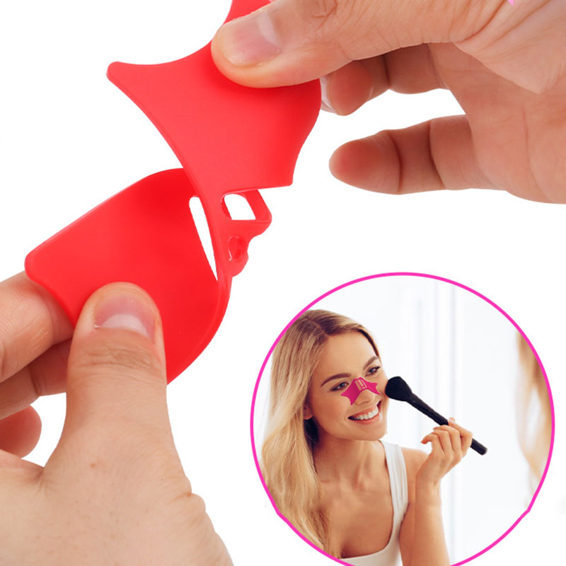 Silicone Eye Makeup Nose Shadow Auxiliary