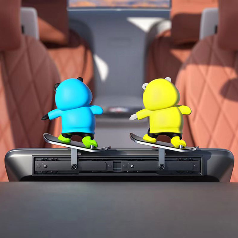 Car Skateboard Bear Ornaments