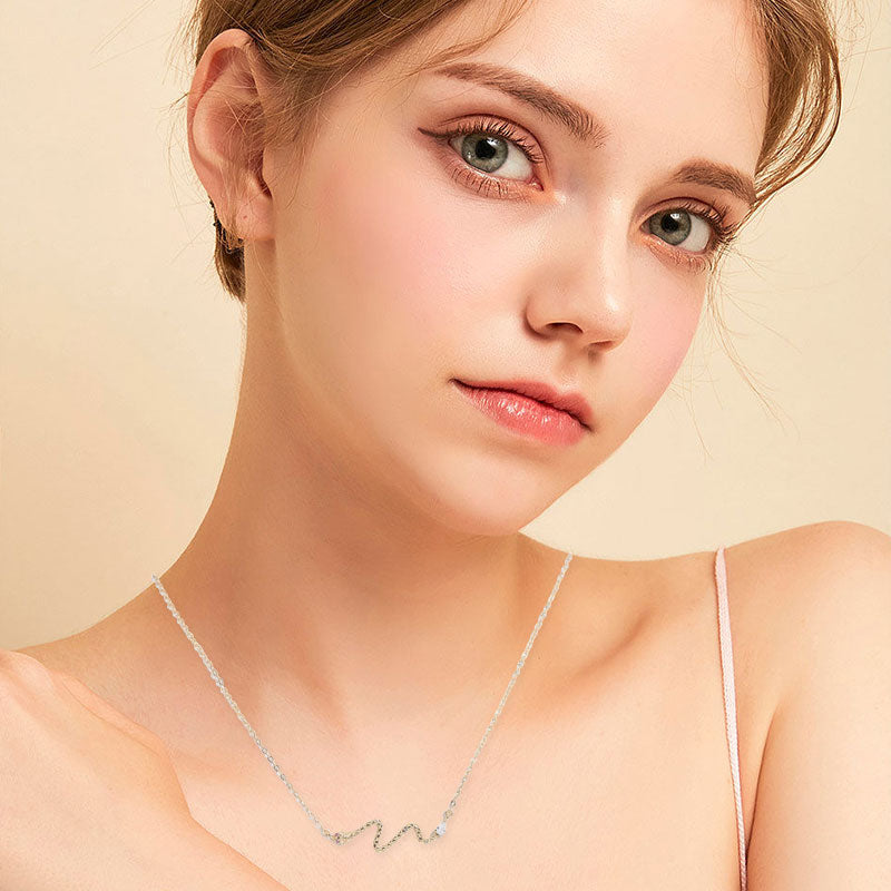 Sterling Silver Snake Necklace