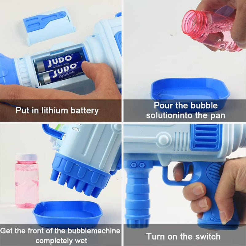 32 Hole Bubble Machine