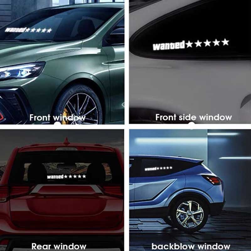 Car Decoration Cold Light Car Sticker