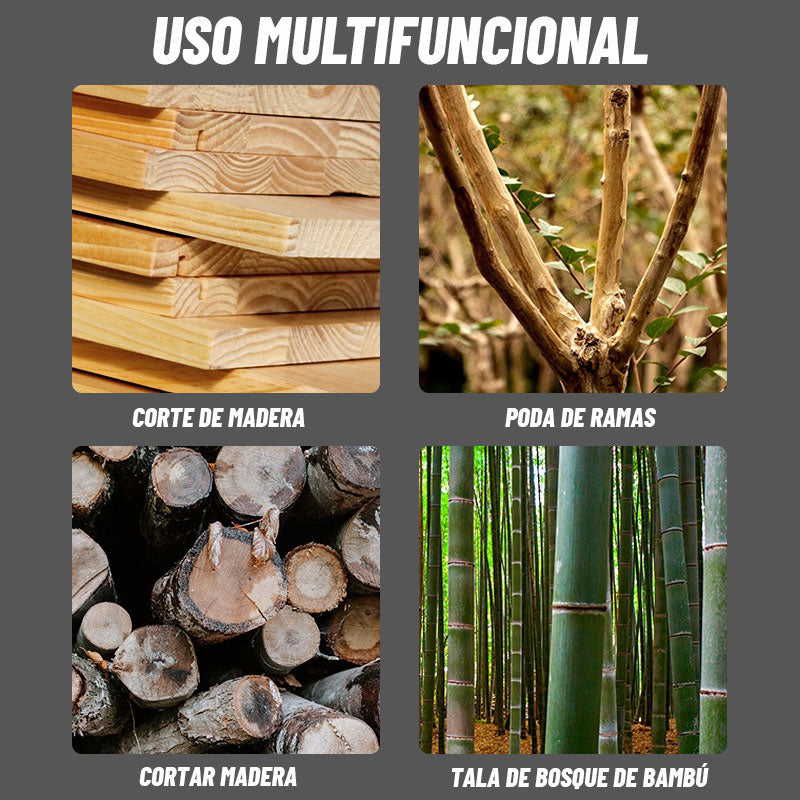 Sierra de cadena eléctrica inalámbrica actualizada/Cordless Mini Chainsaw