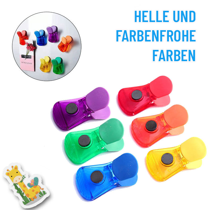 Kühlschrank-Magnetclip (6 Stück)